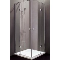 фото Душевой уголок cezares verona a-2 120x120 профиль хром стекло прозрачное