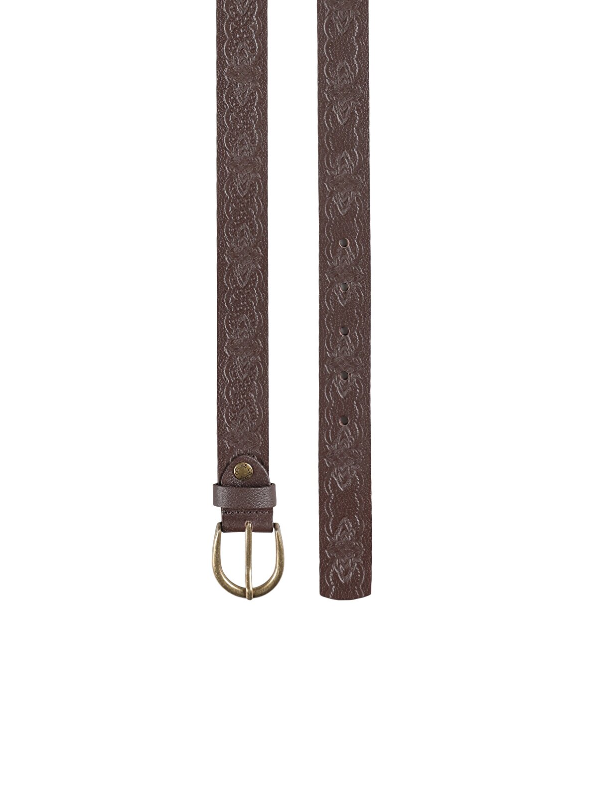 

Ремень женский Colins CL1050905 коричневый, 75 см, CL1050905