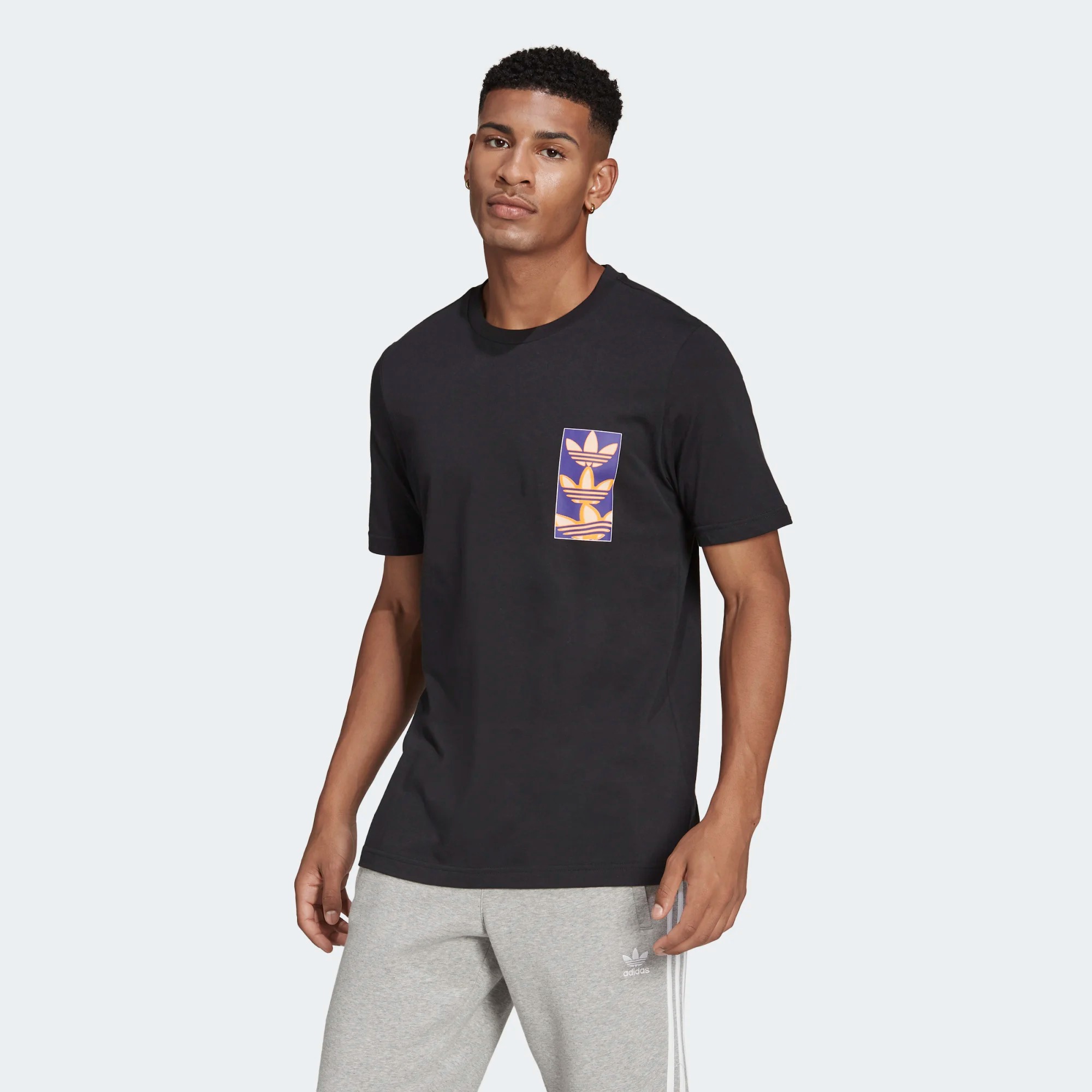 

Футболка мужская Adidas HC7185 черная XS, Черный, HC7185