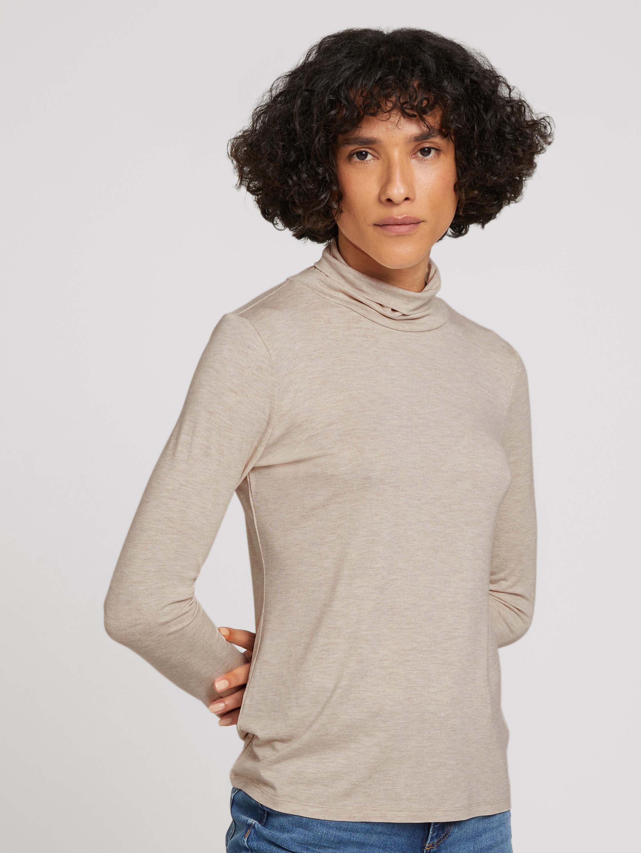 

Водолазка женская TOM TAILOR 1028800 бежевая XL, 1028800