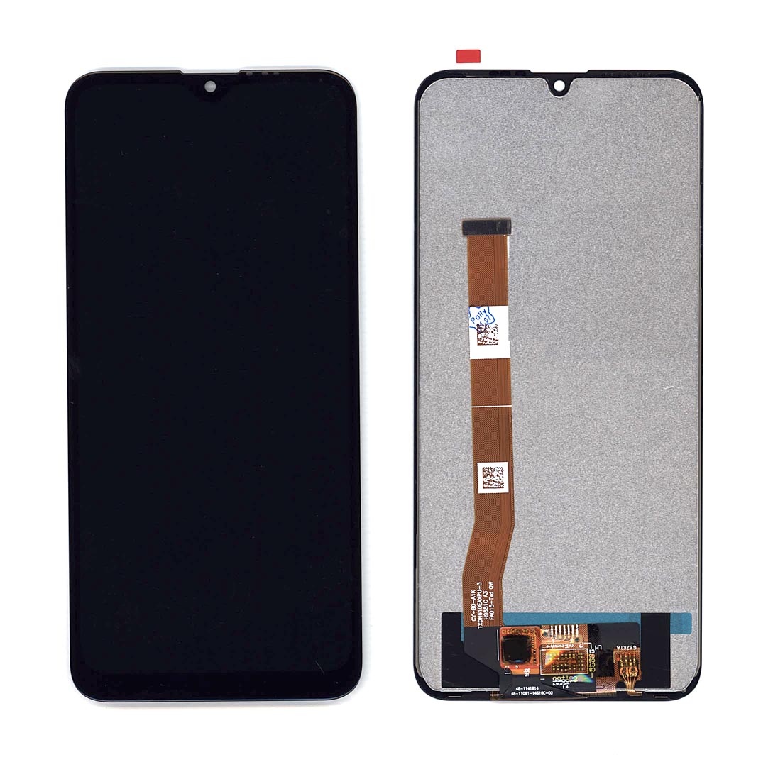 Дисплей NoBrand C2 черный для смартфона Realme C2, OPPO A1k черный