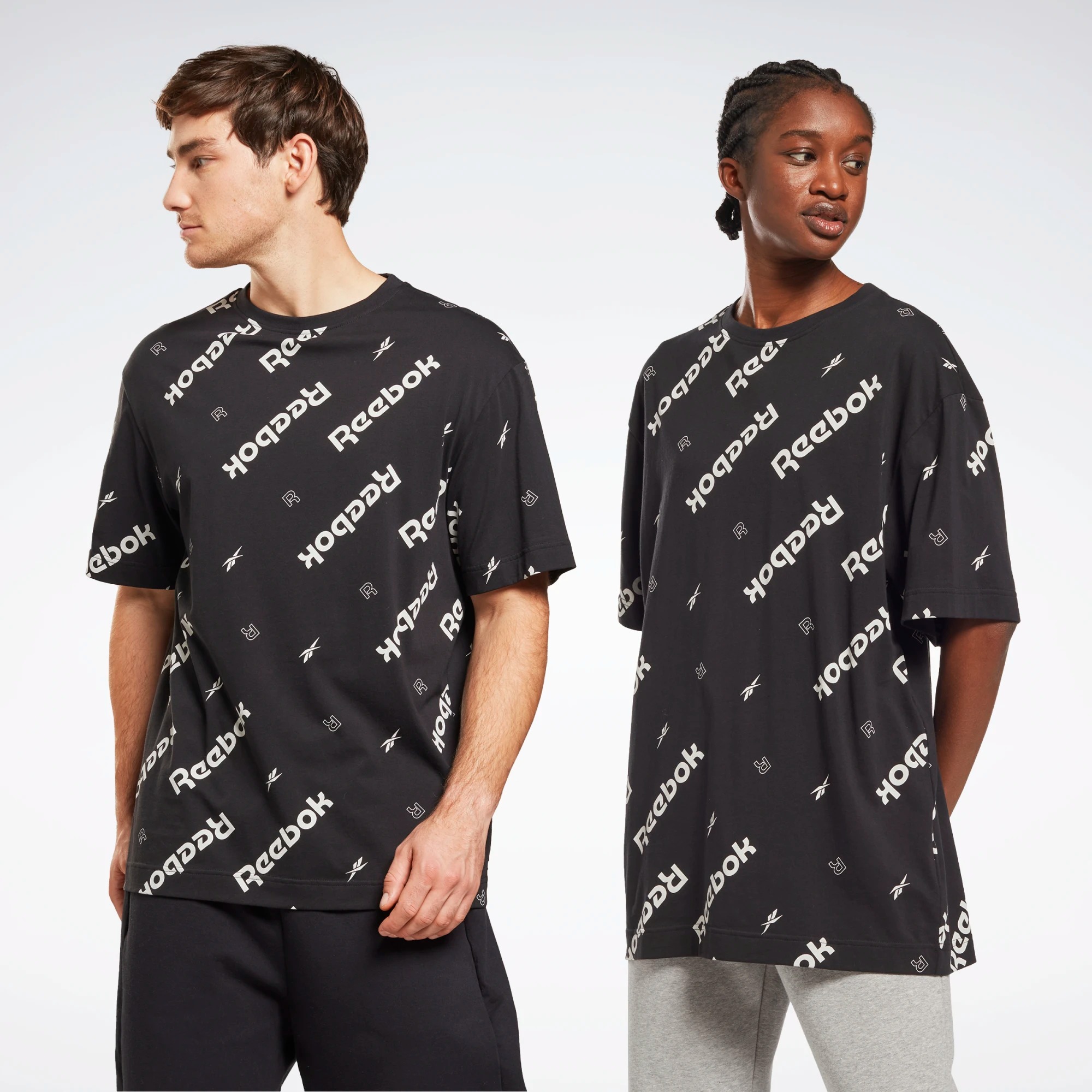 

Футболка мужская Reebok HB5977 черная XL, HB5977
