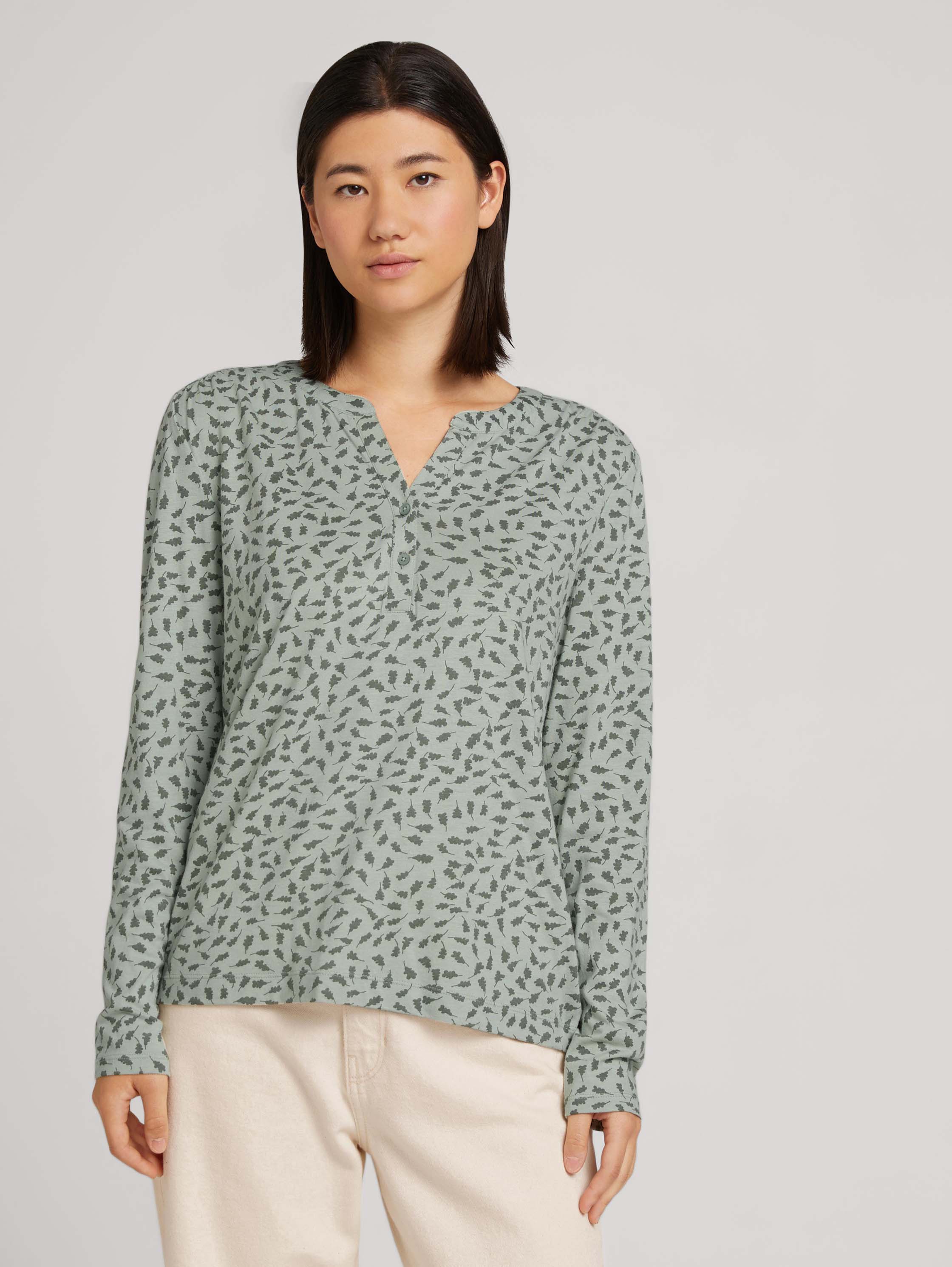 

Блуза женская TOM TAILOR 1028846 зеленая S, 1028846