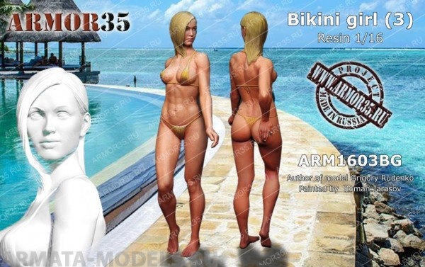 

ARM1603BG Девушка в бикини 3