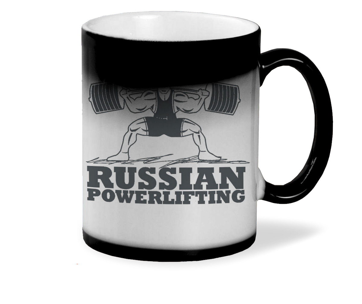 

Кружка CoolPodarok Russian powerlifting Русский пауэрлифтинг