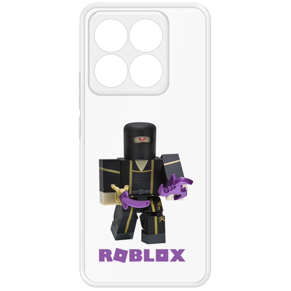 

Чехол-накладка Krutoff Clear Case Roblox-Ниндзя Ассасин для Xiaomi 14T, Прозрачный