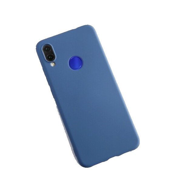 

Чехол матово силиконовый для Xiaomi Redmi Note 7/7 Pro Blue, Синий