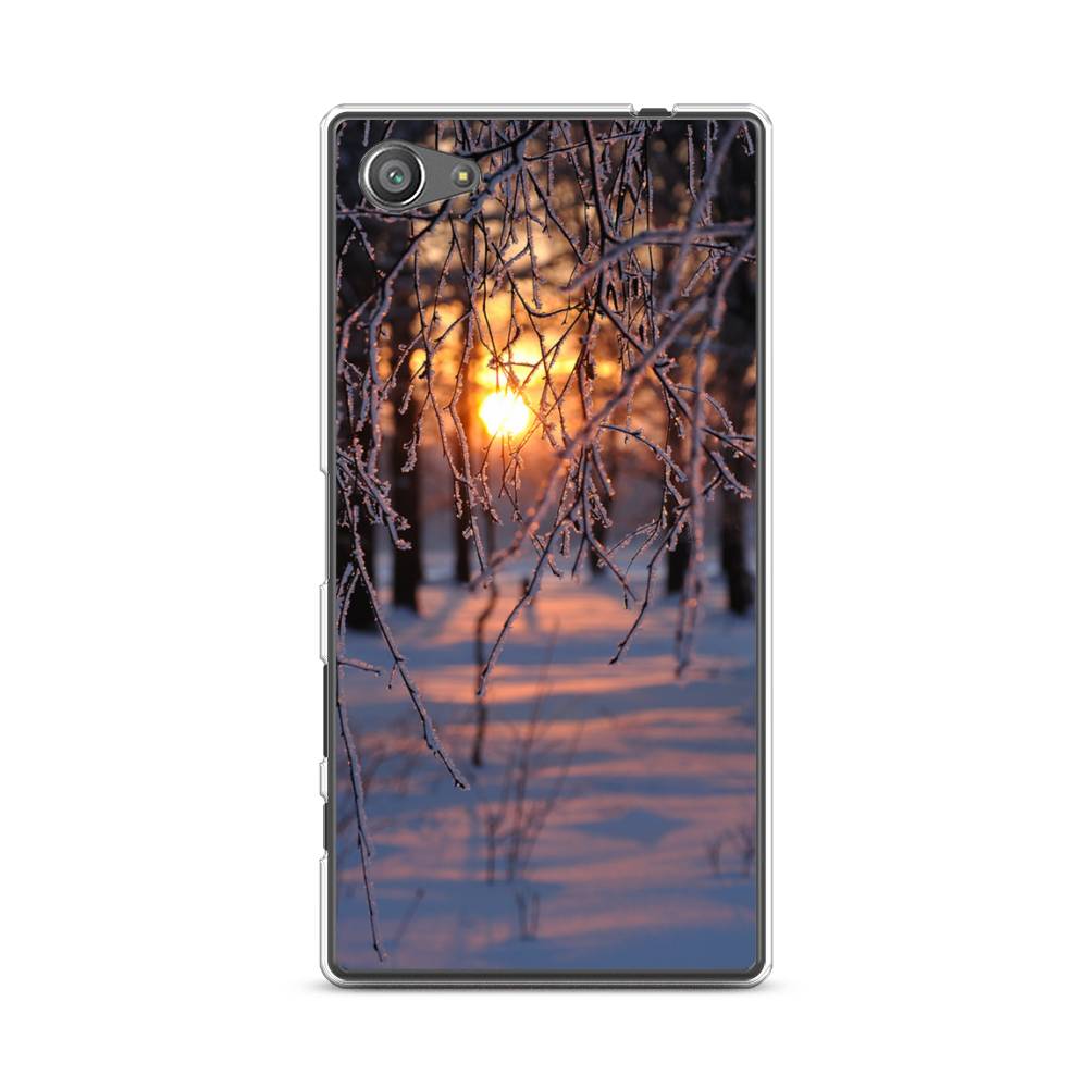 

Чехол для Sony Xperia Z5 compact "Зима 7", Оранжевый;розовый;черный, 52250-2
