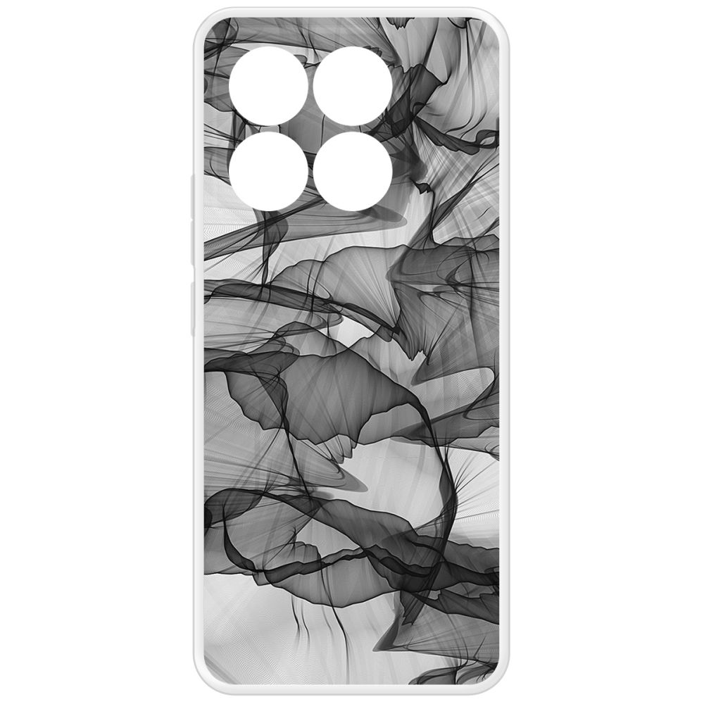 

Чехол-накладка Krutoff Clear Case Абстракт 14 для Xiaomi 14T, Прозрачный