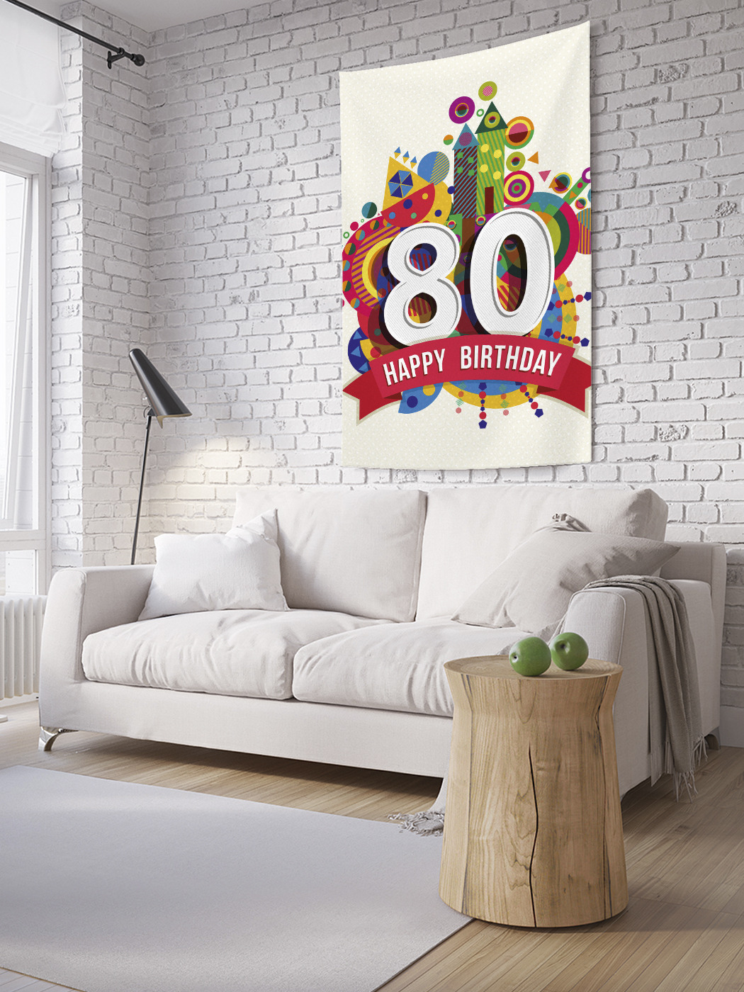 

Вертикальное фотопанно на стену JoyArty Успех 80-летия 100x150 см, Успех 80-летия