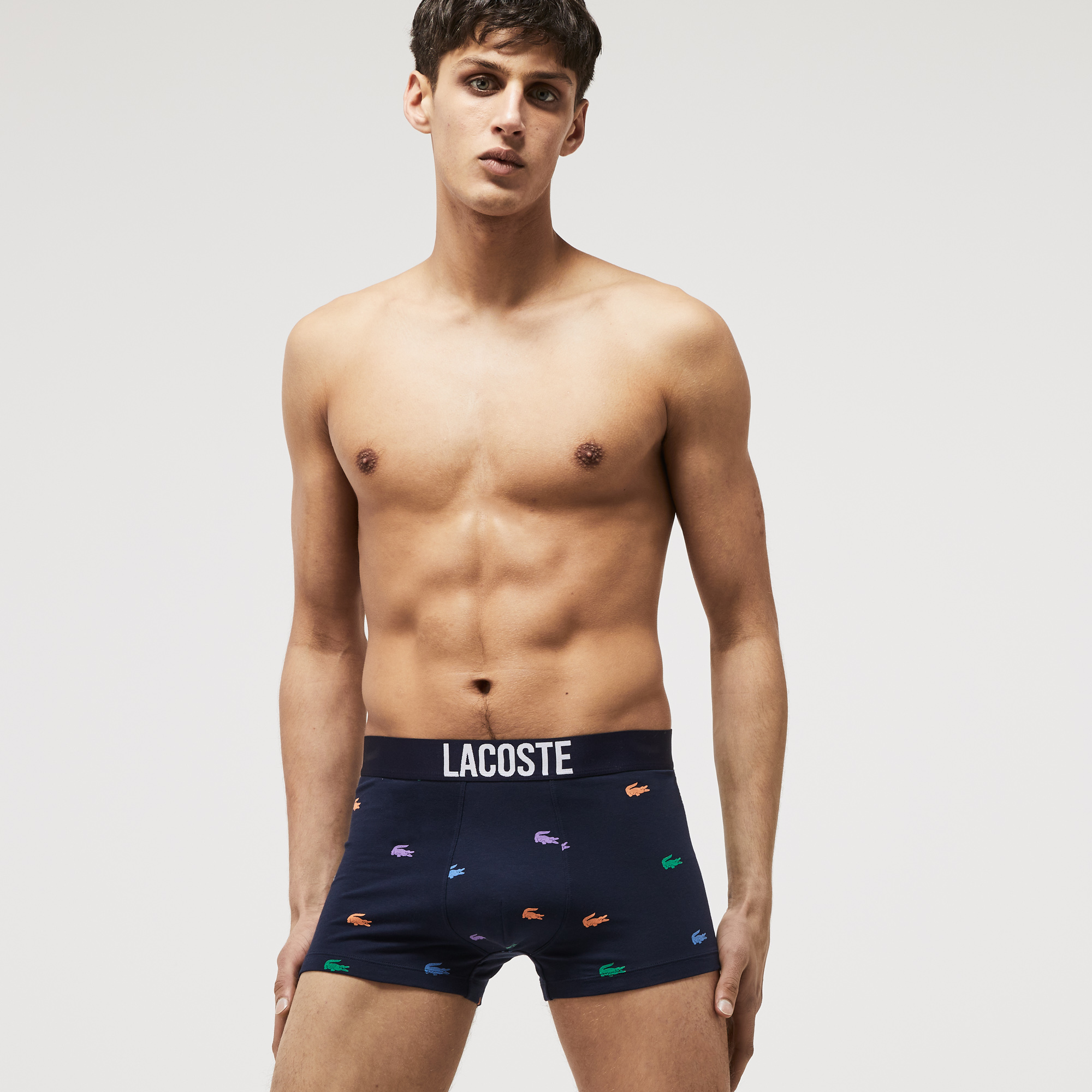 

Комплект трусов мужских Lacoste 5H1284PMF синих XS, 5H1284PMF