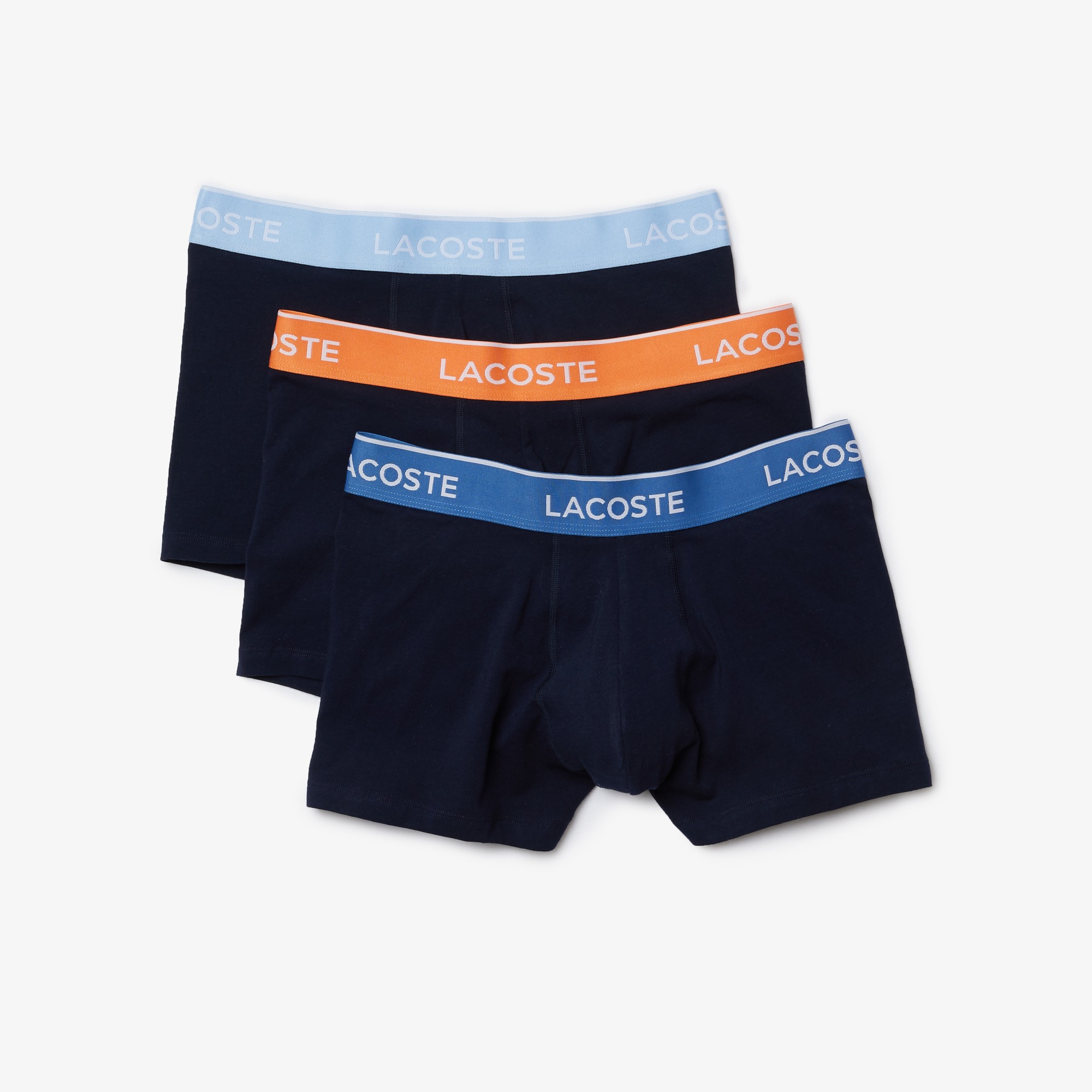 

Комплект трусов мужских Lacoste 5H3401LXM синих S, 5H3401LXM