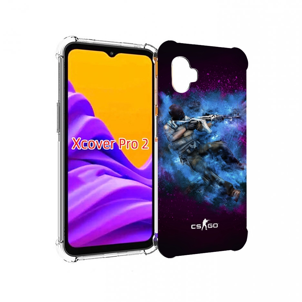 

Чехол MyPads CS-go-террорист для Samsung Galaxy Xcover Pro 2, Прозрачный, Tocco