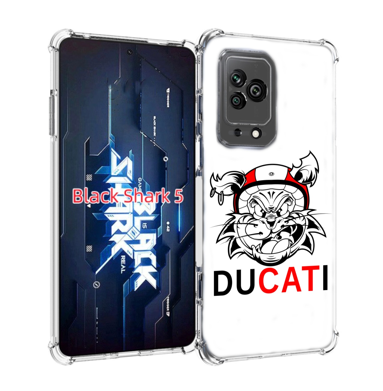 

Чехол MyPads дукати для Xiaomi Black Shark 5, Прозрачный, Tocco