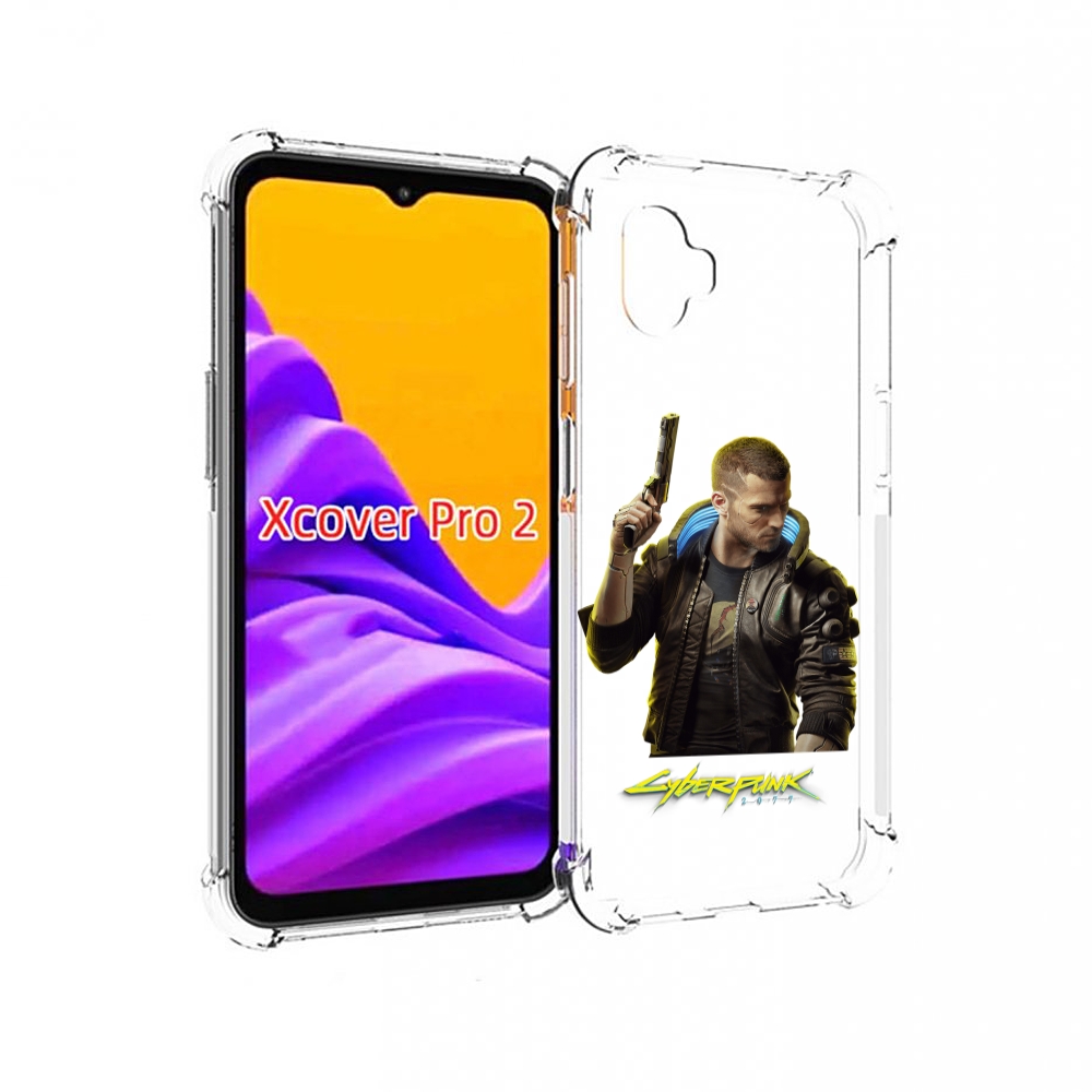 

Чехол MyPads Cyberpunk-2077 для Samsung Galaxy Xcover Pro 2, Прозрачный, Tocco