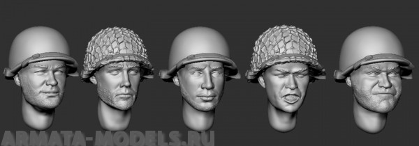 

ARM356095 Американские десантники WWII