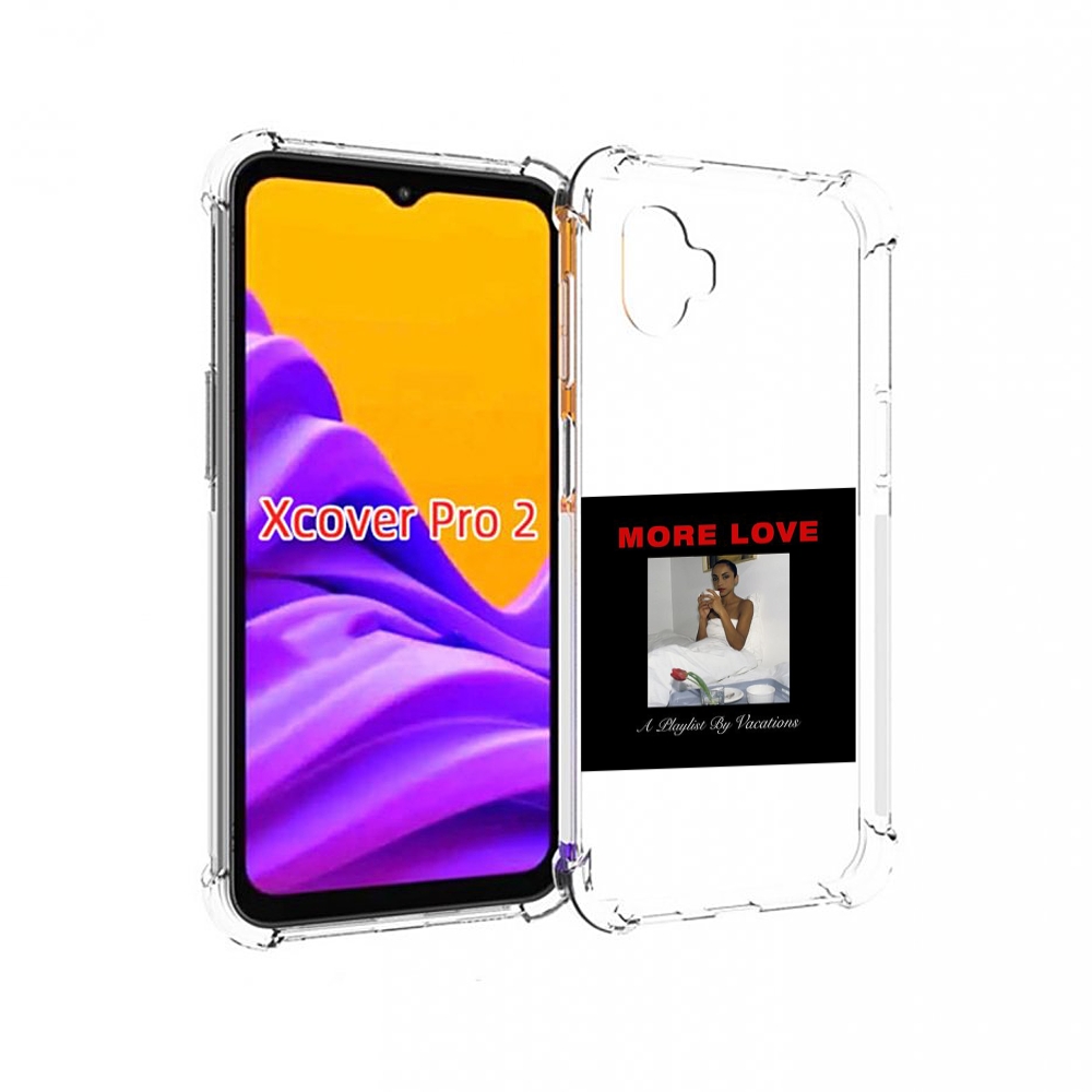 

Чехол MyPads Drake & Sade - More Love для Samsung Galaxy Xcover Pro 2, Прозрачный, Tocco