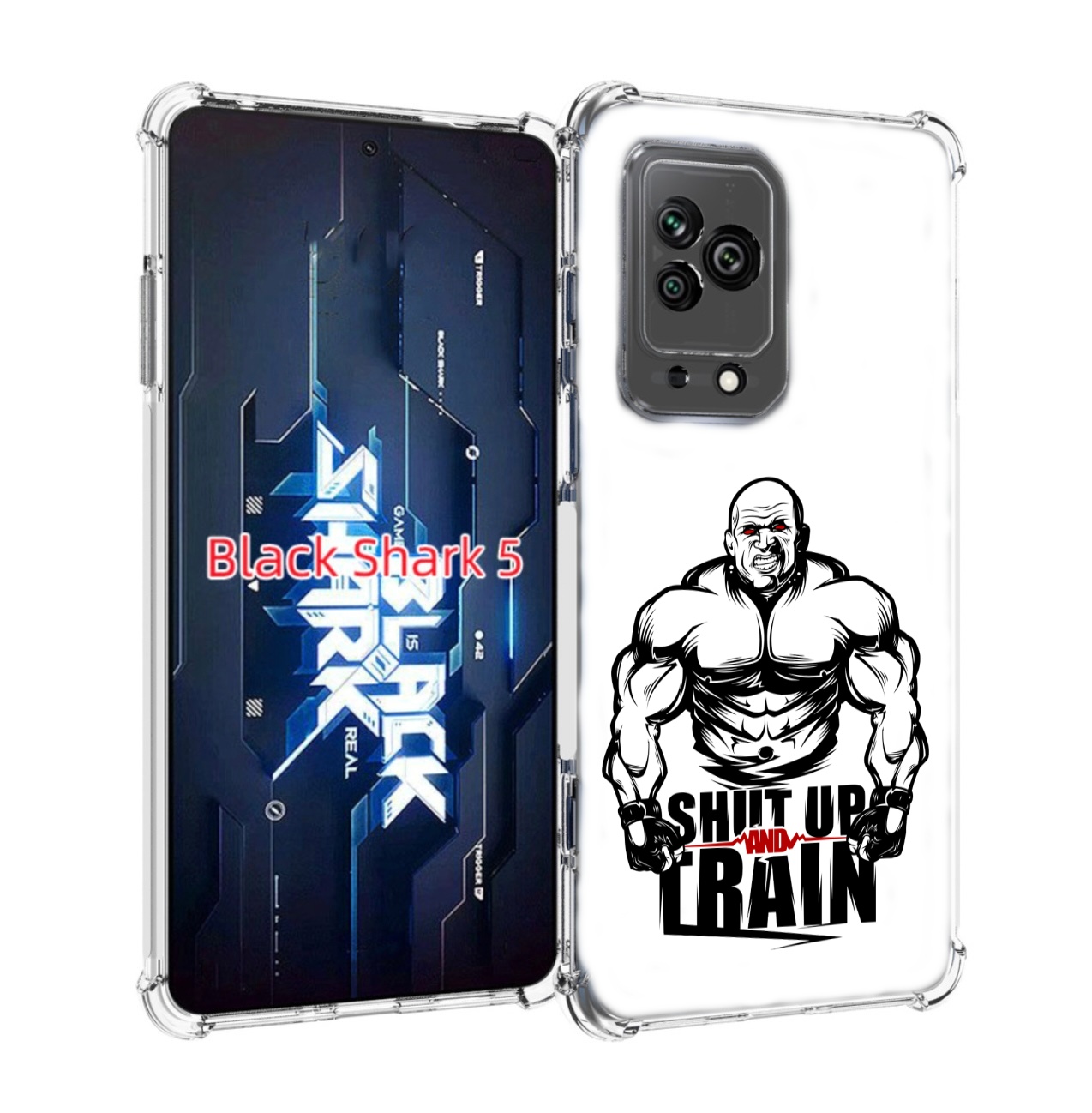 

Чехол MyPads здоровое тело для Xiaomi Black Shark 5, Прозрачный, Tocco