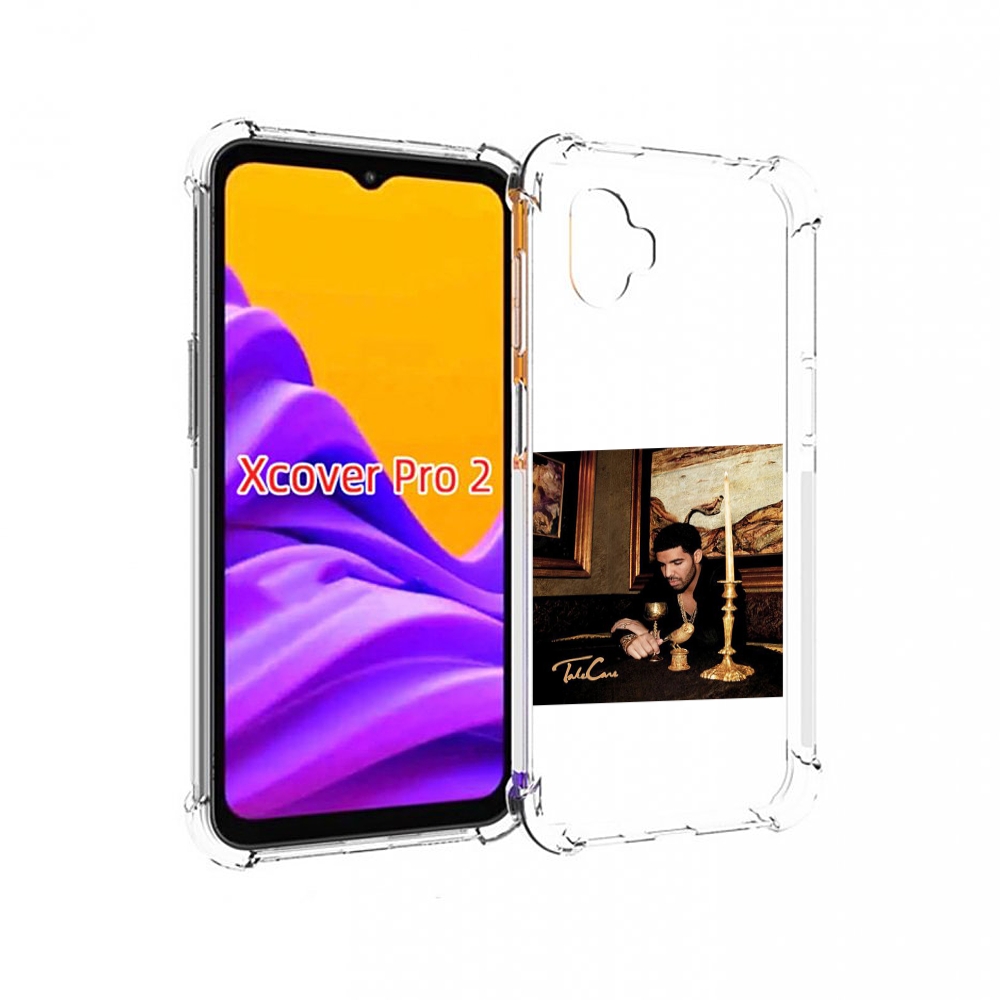 

Чехол MyPads Drake - Take Care для Samsung Galaxy Xcover Pro 2, Прозрачный, Tocco