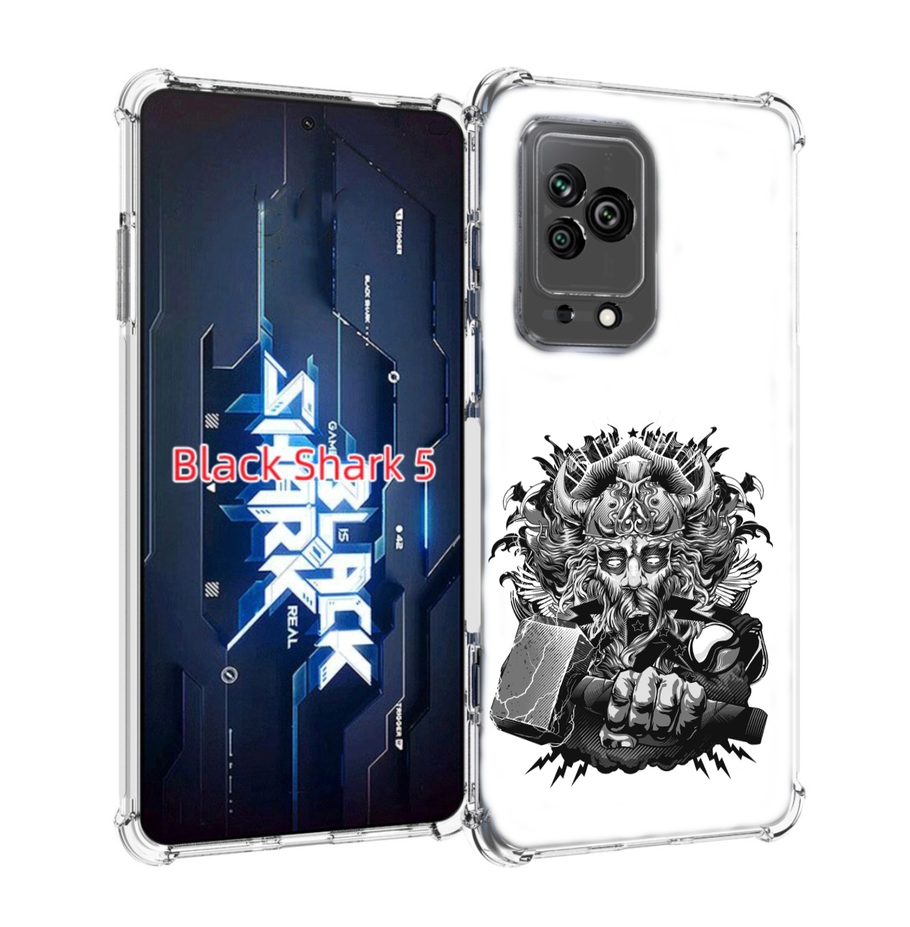 

Чехол MyPads злой тор для Xiaomi Black Shark 5, Прозрачный, Tocco