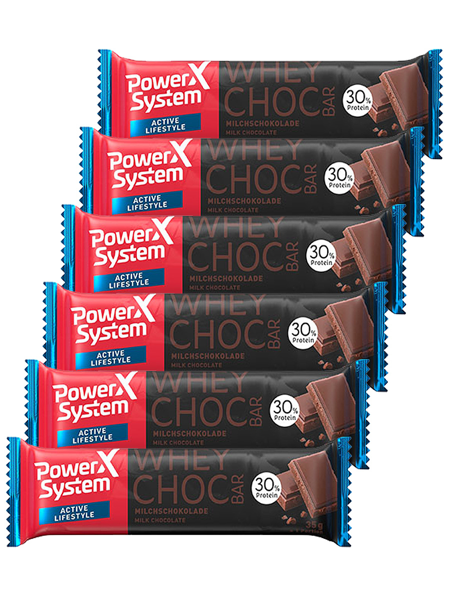 

Power System Whey Choc Bar (Молочный шоколад) 6х35г