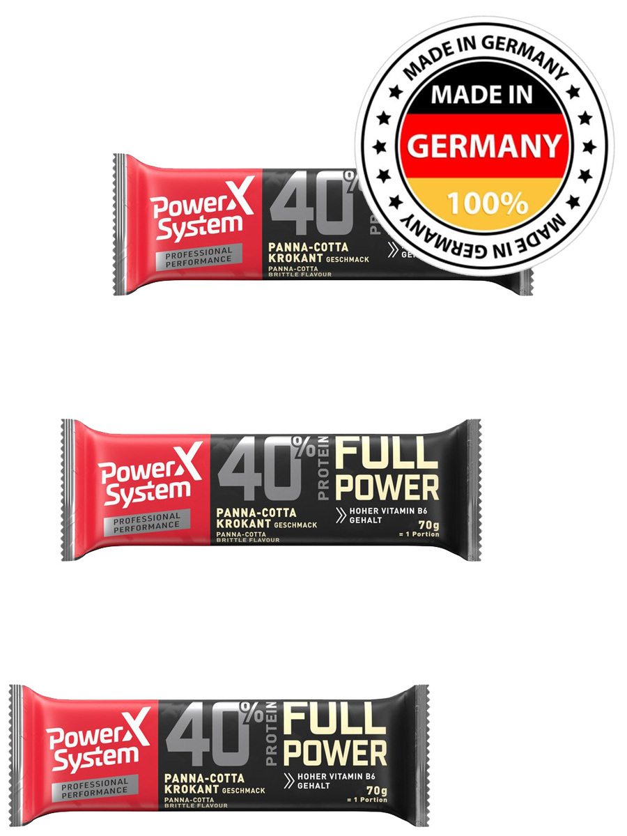 

Power System Full Power Protein Bar (Панна Котта) 3х70г