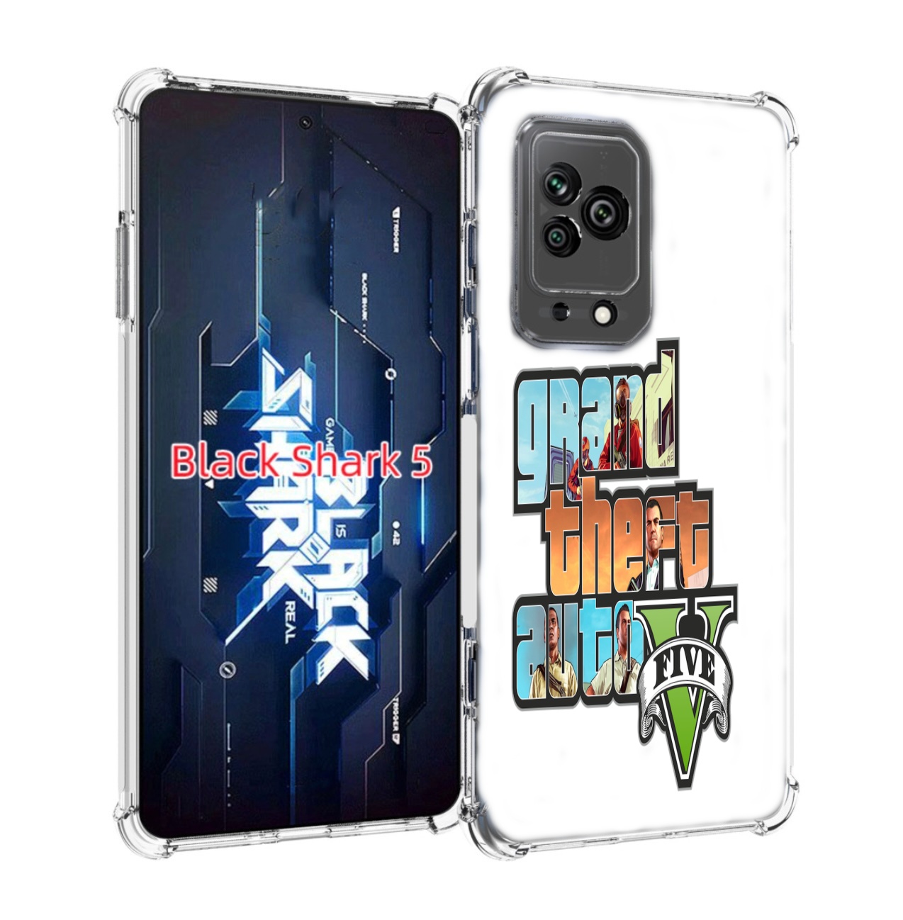 

Чехол MyPads игра гта для Xiaomi Black Shark 5, Прозрачный, Tocco