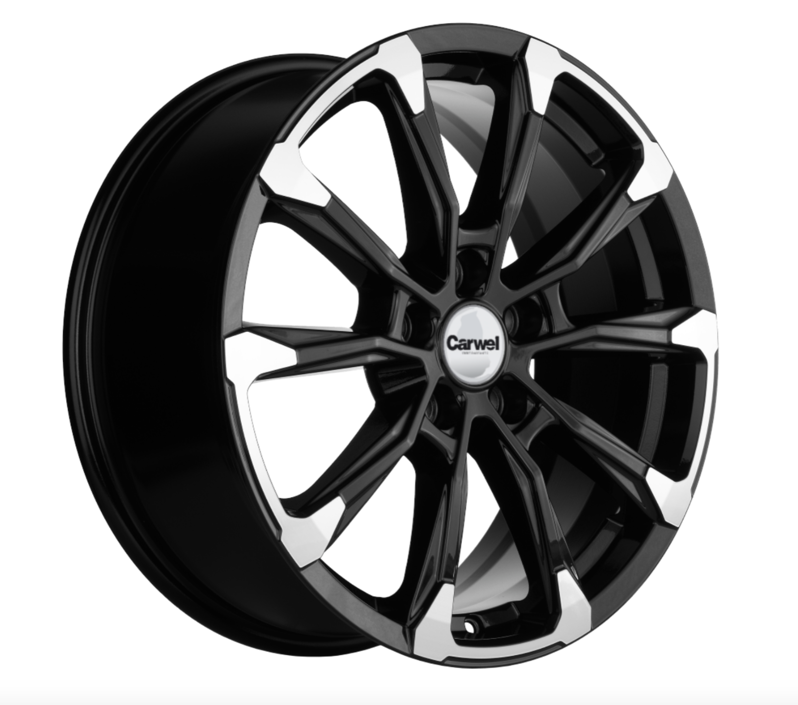 

Диск Carwel Ишим 1808 (K5/Santa Fe) 7,5x18 5/114,3 ET50 d-67,1 BL ( 110984)
