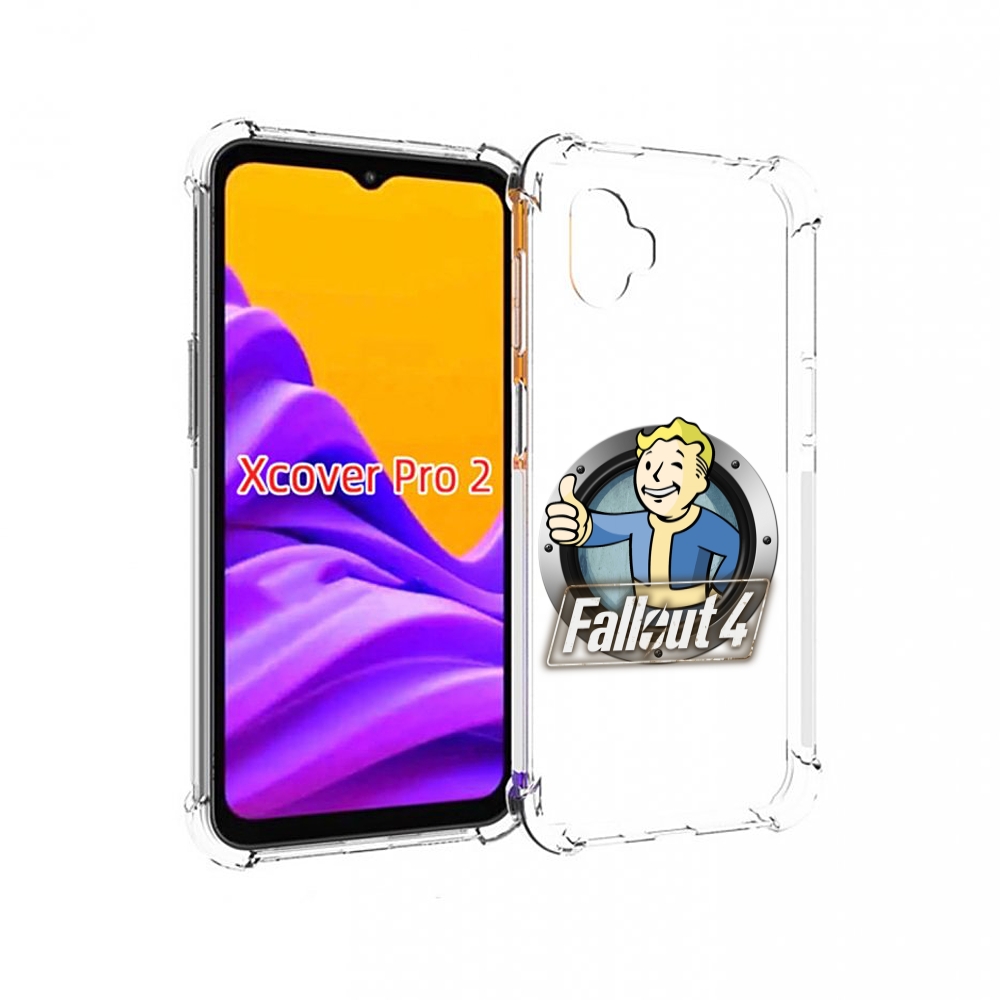 

Чехол MyPads Fallout-4 для Samsung Galaxy Xcover Pro 2, Прозрачный, Tocco