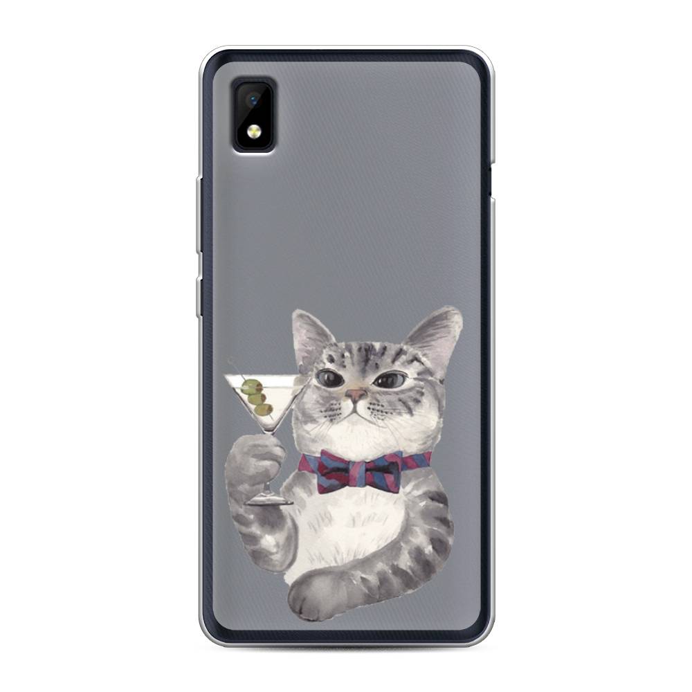 

Силиконовый чехол "Кот джентльмен" на ZTE Blade L210, Кот джентльмен