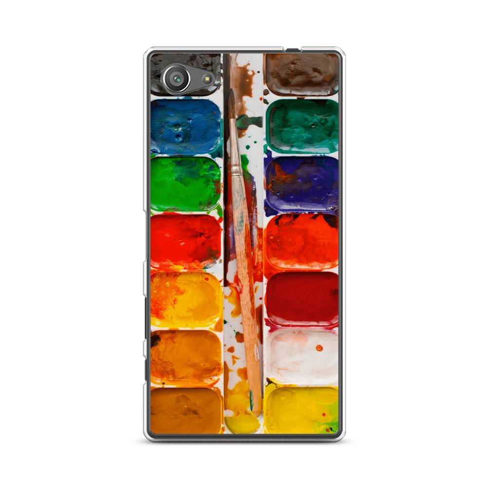 

Чехол для Sony Xperia Z5 compact "Акварель", 52250-4