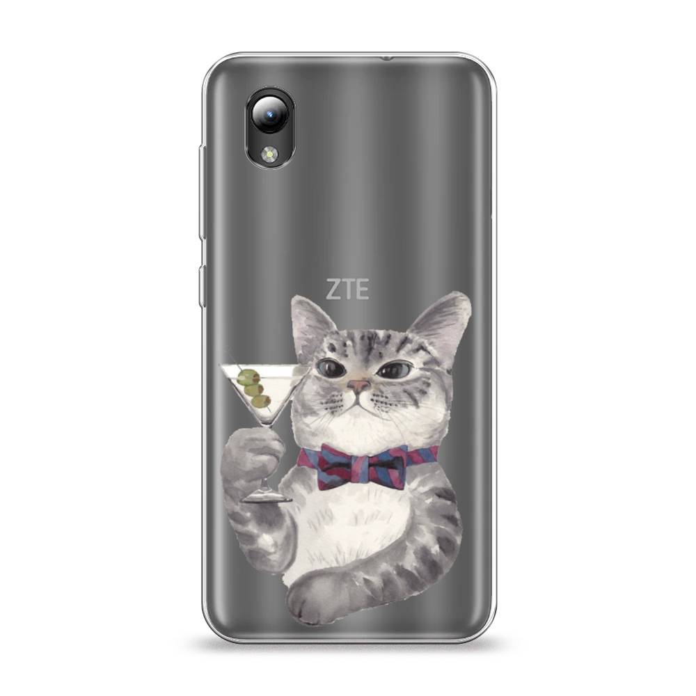 

Силиконовый чехол "Кот джентльмен" на ZTE Blade L8, Кот джентльмен