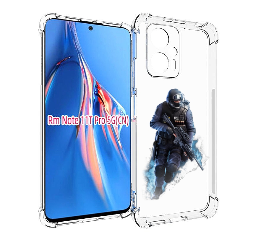 

Чехол MyPads спецназ-ксго для Xiaomi Redmi Note 11T Pro / 11T Pro Plus / Poco X4 GT про..., Прозрачный, Tocco