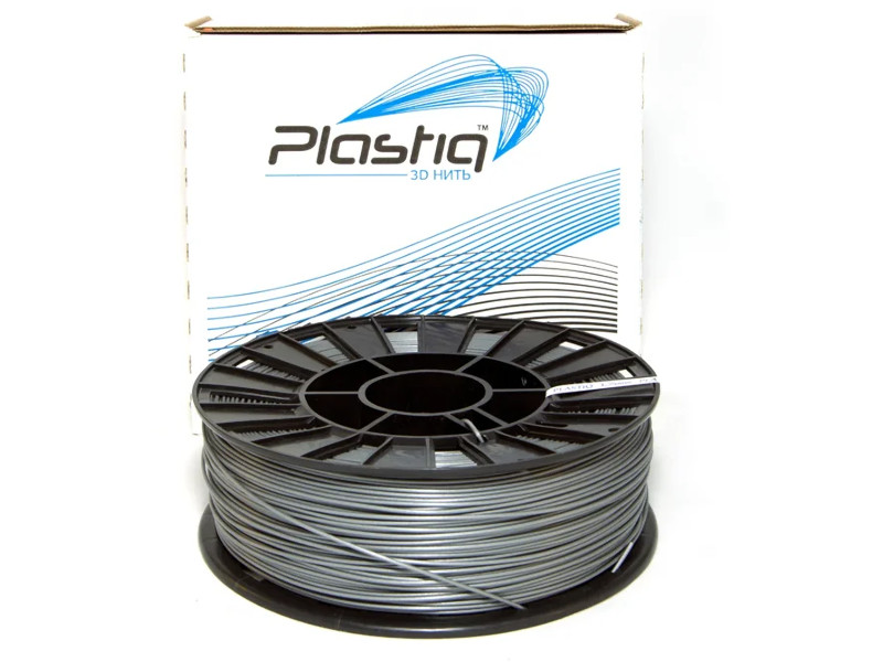 фото Аксессуар plastiq pla-пластик 1.75mm 900гр silver