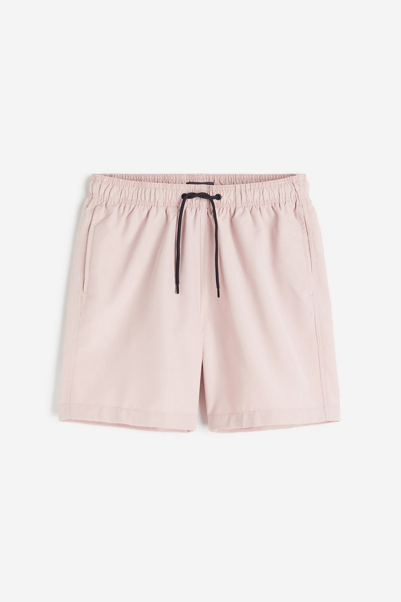 

Повседневные шорты мужские H&M 0944370 розовые M, Розовый, 0944370