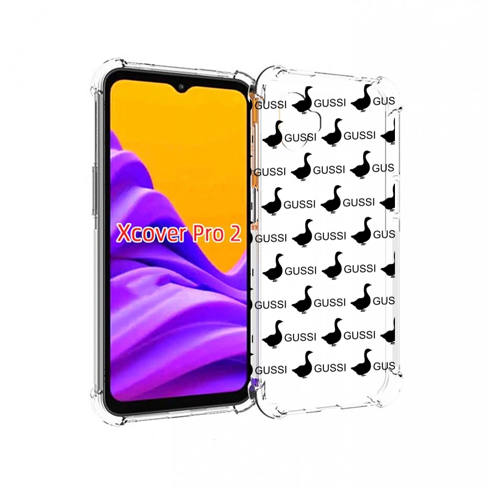 

Чехол MyPads GUSSI для Samsung Galaxy Xcover Pro 2, Прозрачный, Tocco