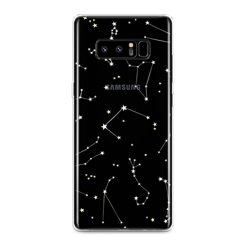 фото Чехол awog "созвездия" для samsung galaxy note 8