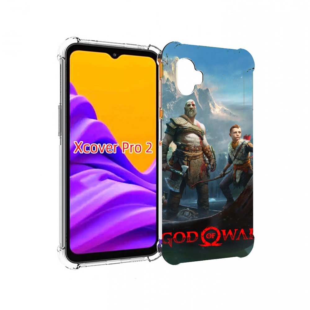 

Чехол MyPads God Of War Кратос Атрей для Samsung Galaxy Xcover Pro 2, Прозрачный, Tocco