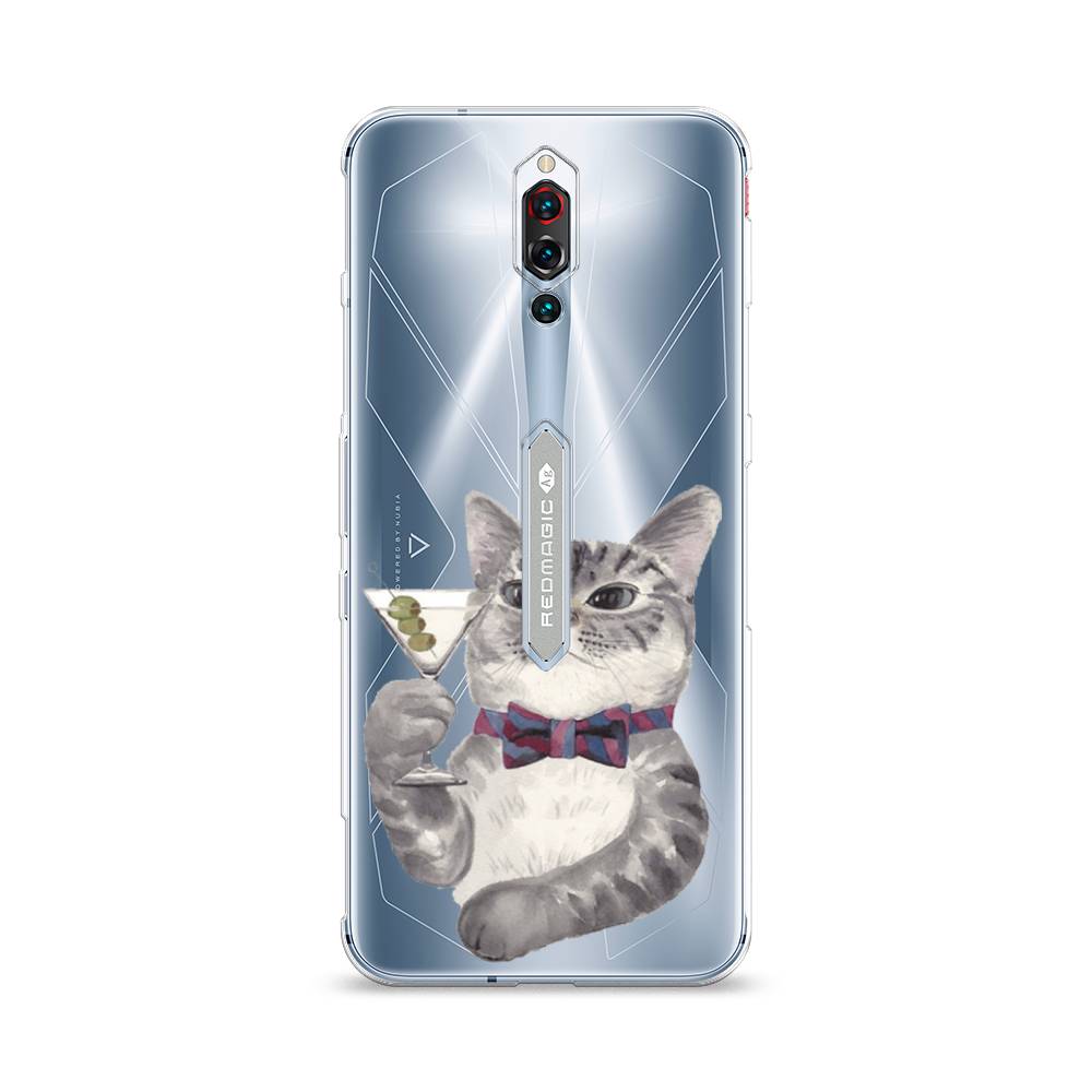

Силиконовый чехол "Кот джентльмен" на ZTE Red Magic 5S, Кот джентльмен