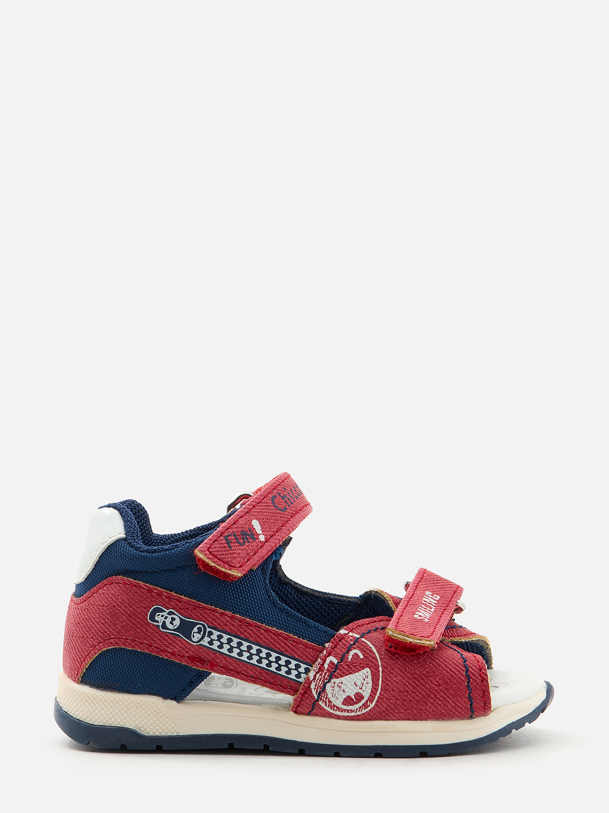 

Сандалии Chicco для мальчиков, красные, размер 18, 1063480000000, Красный, 52