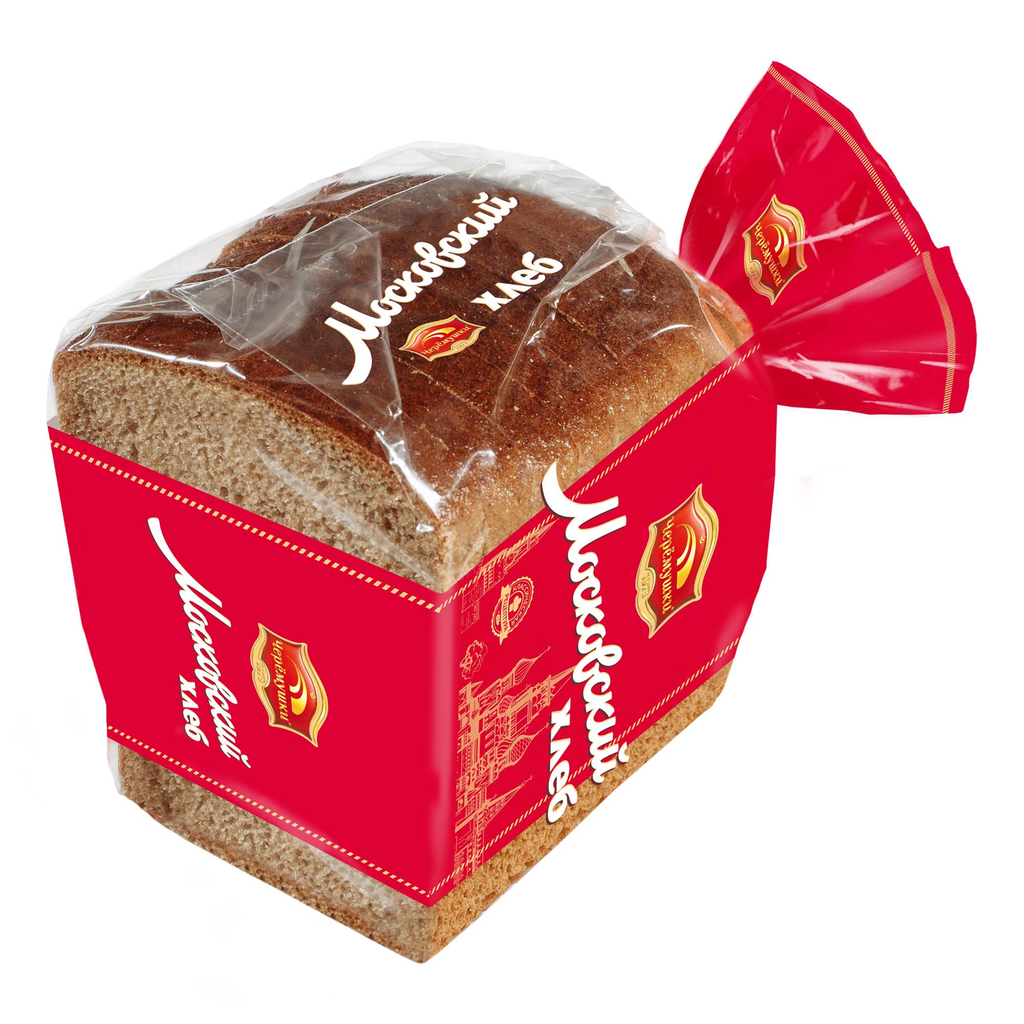 Хлеб Черемушки Московский ржано-пшеничный половинка нарезанный 340 г