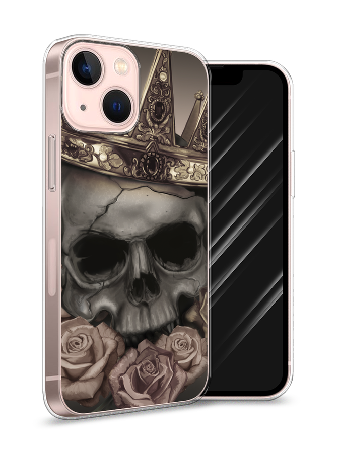 

Чехол Awog на Apple iPhone 13 mini / Айфон 13 mini "Череп 22", Разноцветный, 14150-9