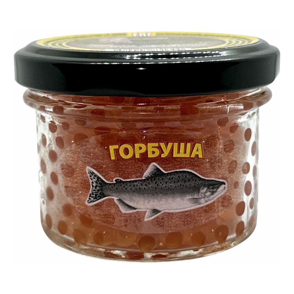 

Икра лососевая горбуши красная зернистая 90 г