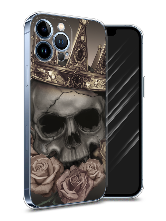 

Чехол Awog на Apple iPhone 13 Pro Max / Айфон 13 Pro Max "Череп 22", Разноцветный, 14450-9