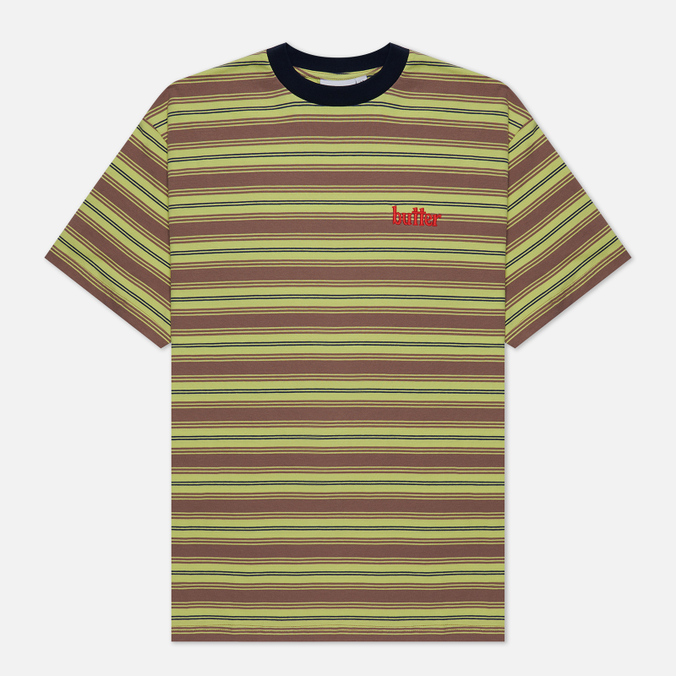 

Мужская футболка Butter Goods Cliff Stripe жёлтый, Размер S, Желтый, Cliff Stripe