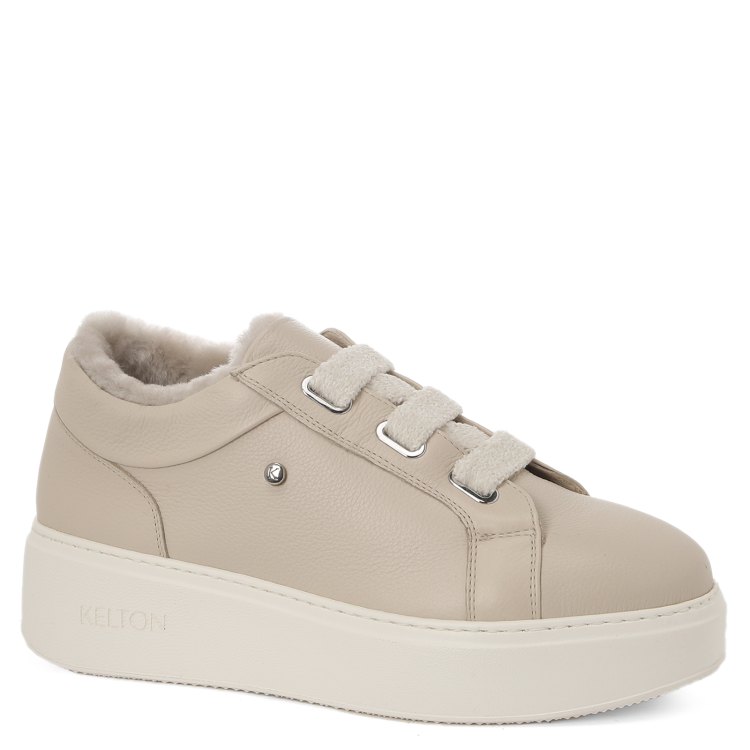 Кеды женские Kelton AG3306 бежевые 40 EU