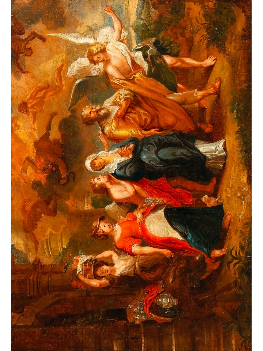 

Постер DRABS A3 Питер Пауль Рубенс - Лот и его семья сбегающие из горящего г. Содома