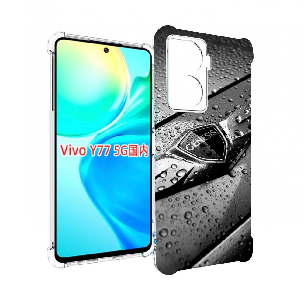 

Чехол Mypads Genesis 2 Мужской Для Vivo Y77 5G, Прозрачный, Tocco