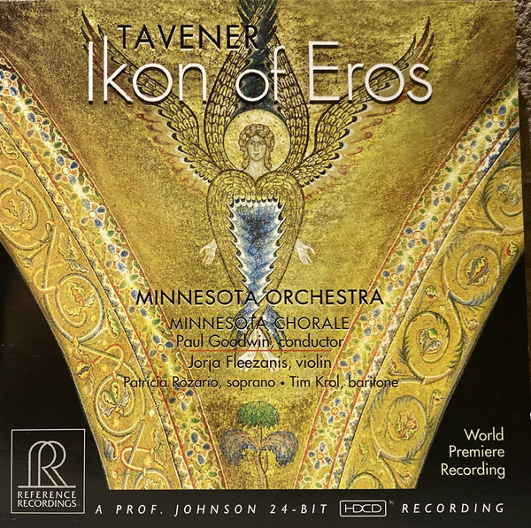 фото Аудио диск tavener. j.: ikon of eros (goodwin) (1 cd) медиа