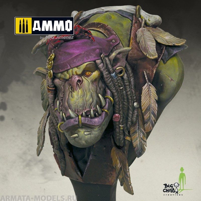 

BCBSBU0001 Бюст Papa Jambo the Mighty Shaman